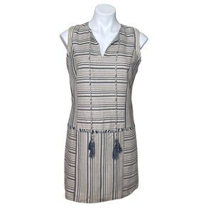 Greylin NWOT Striped Shift Sleeveless Mini Dress, Women's Size M